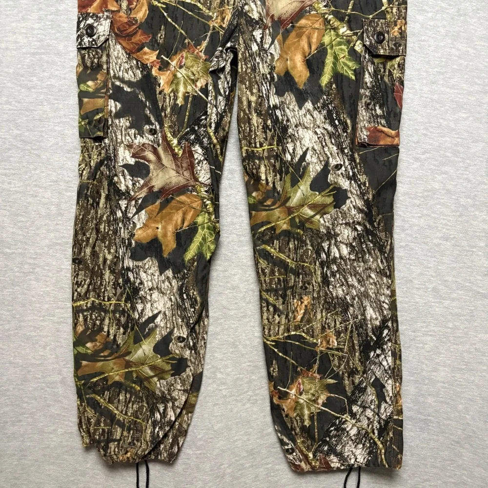 Liberty Mossy Oak Camo Cargo Pants adjustable Waist Hunting Outdoor Men L 38X30